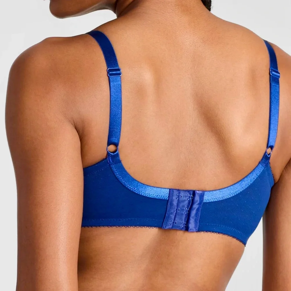 Wacoal Retro Lace Full Coverage Back Smoothing Bra 34DDD/F